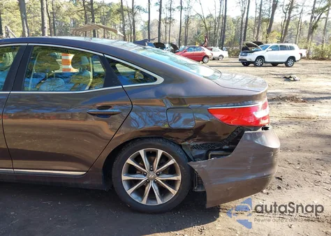 2015 Hyundai Azera z USA, uszkodzony, nr VIN KMHFG4JG9FA487934